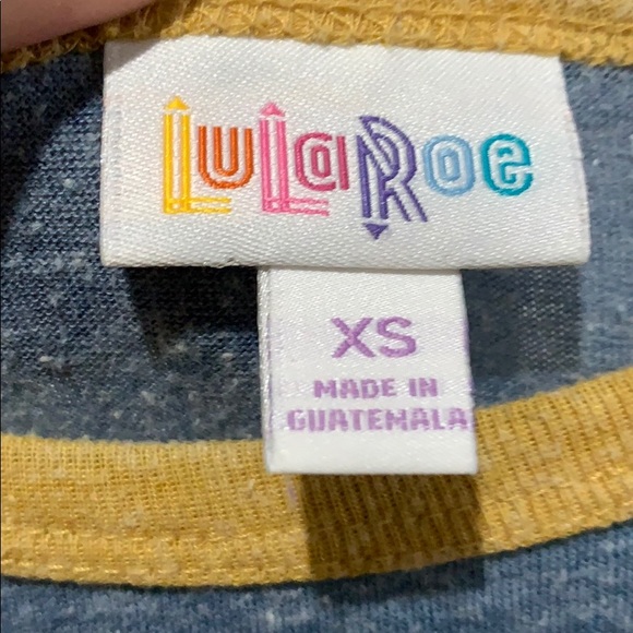 Mustard & Gray LulaRoe Randy - Picture 2 of 2